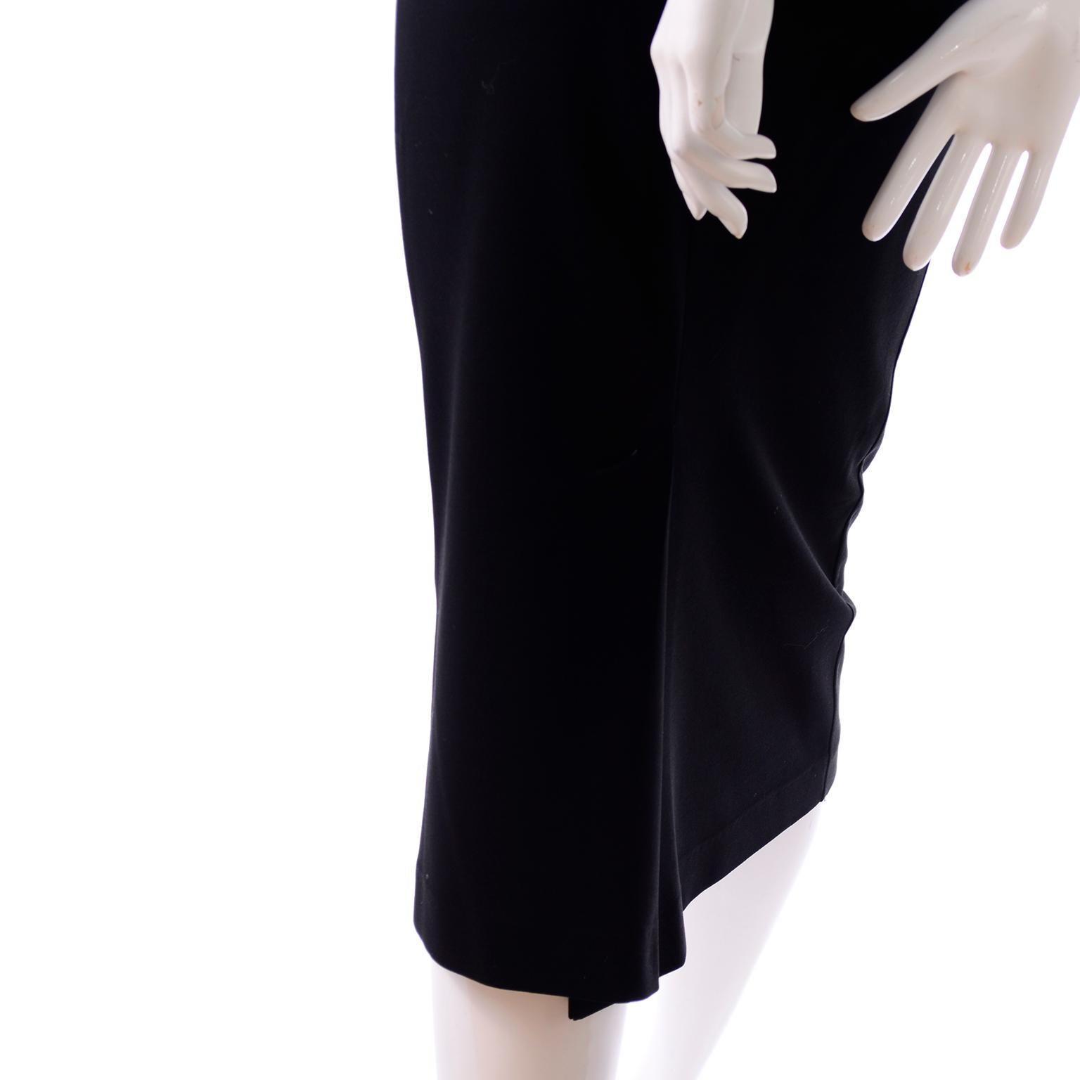 Dolce & Gabbana 2 Piece Dress With Black Corset Style Bustier & Pencil Skirt 4