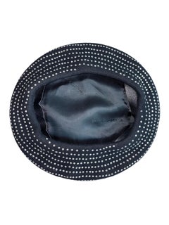 DOLCE & GABBANA 2000 Cappello berretto vintage con strass e cristalli