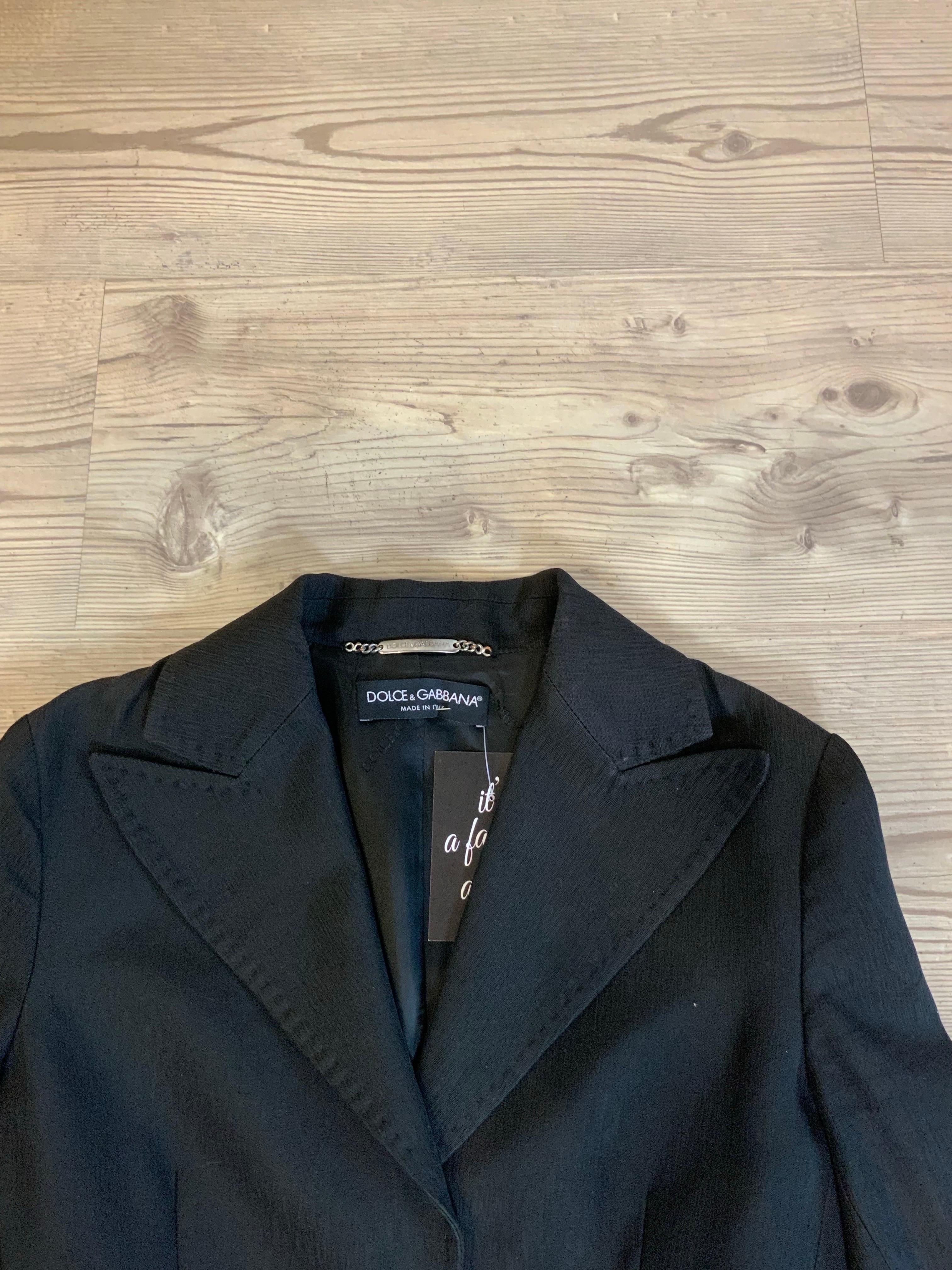 Abito nero Dolce & Gabbana anni 2000 In condizioni buone in vendita a Carnate, IT