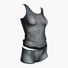 Dolce & Gabbana 2000s Like A Virgin Mesh Underwear Set