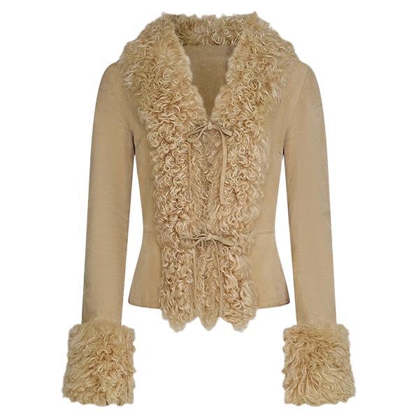 Dolce & Gabbana 2001 FW Poodle shearling Jacket