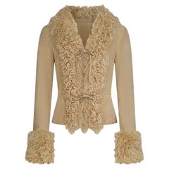 Dolce & Gabbana - Giacca in shearling a forma di barboncino FW 2001