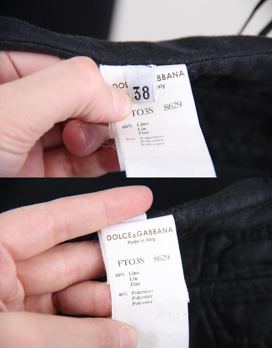 Dolce & Gabbana 2003 Leinen Korsett Vintage im Angebot 6