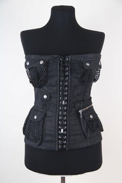 Dolce & Gabbana 2003 linen corset Vintage