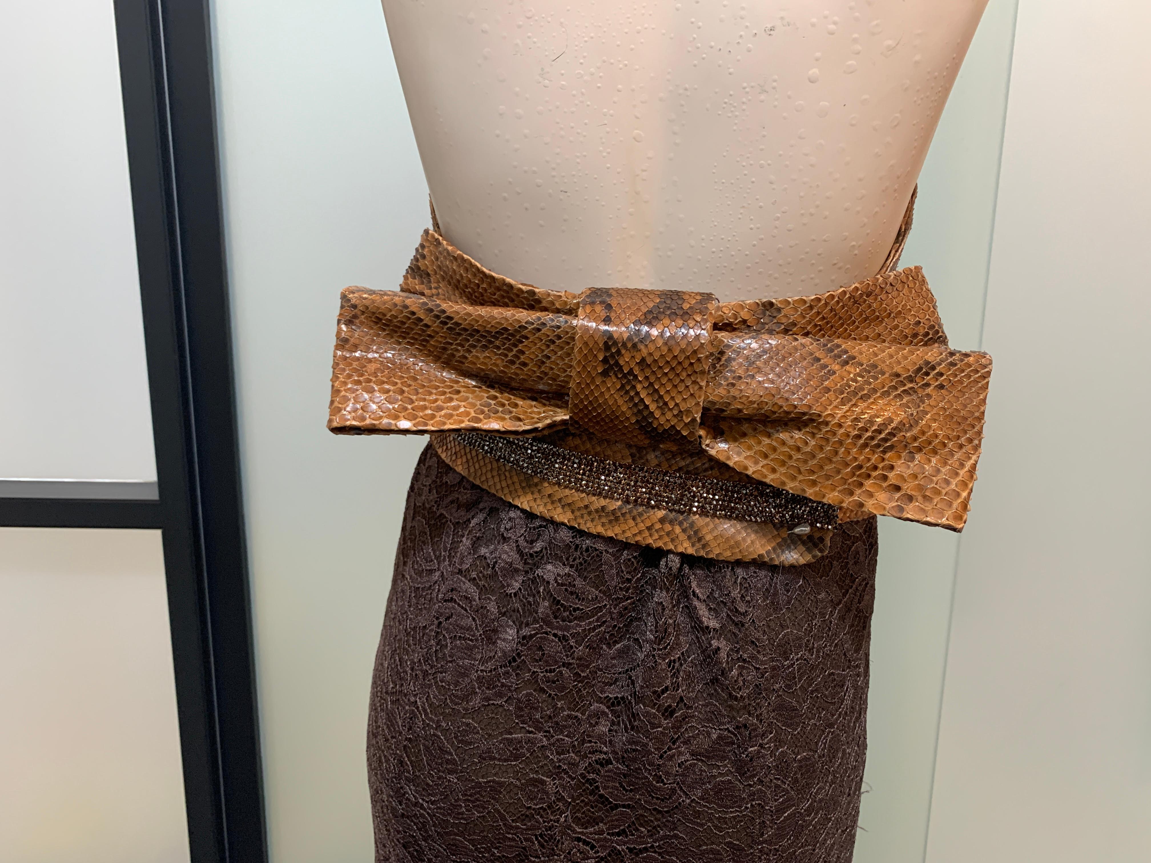 Dolce & Gabbana 2005 S/S Runway Silk Dress Special Piece For Sale 8