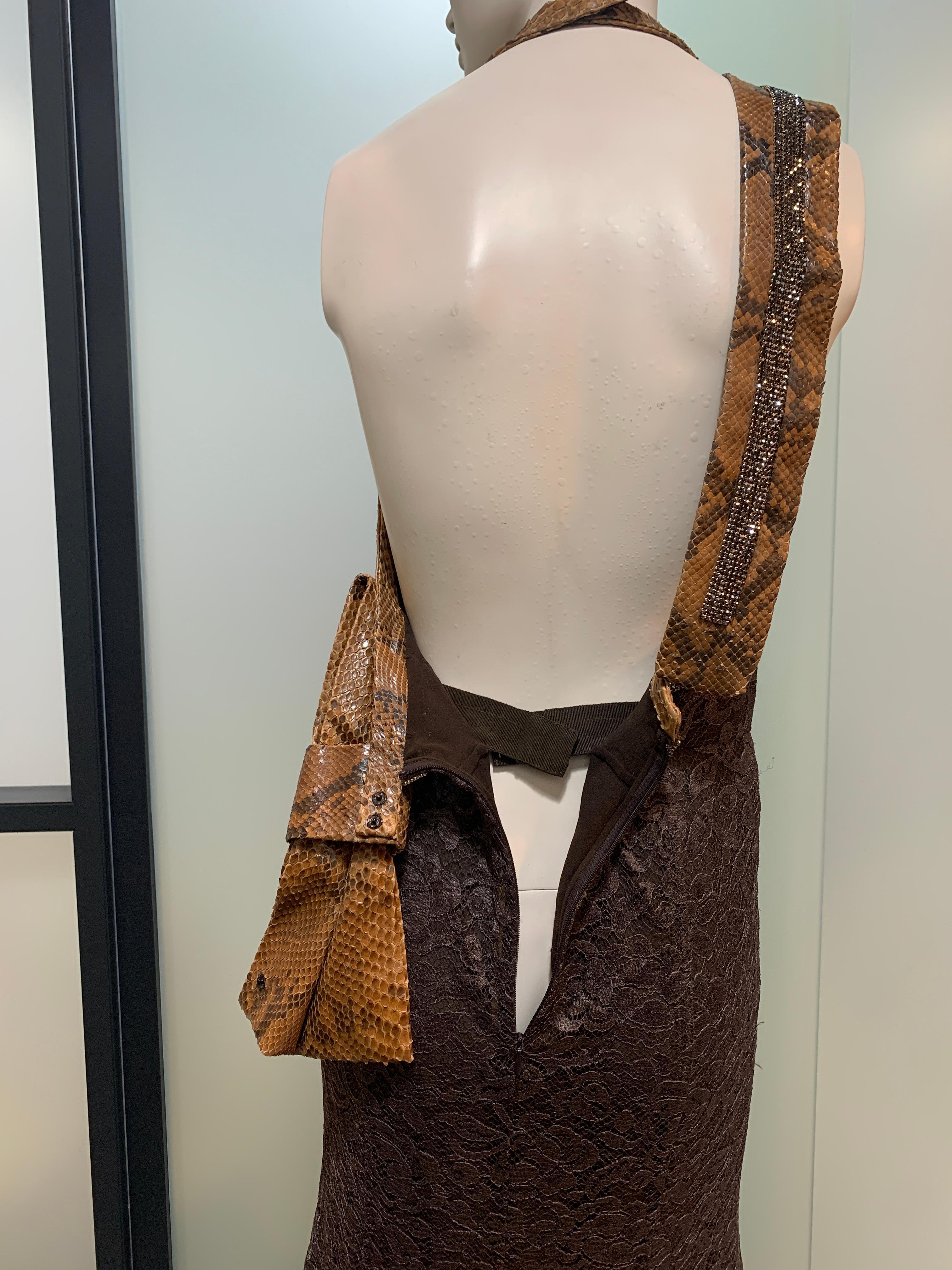 Dolce & Gabbana 2005 S/S Runway Silk Dress Special Piece For Sale 11