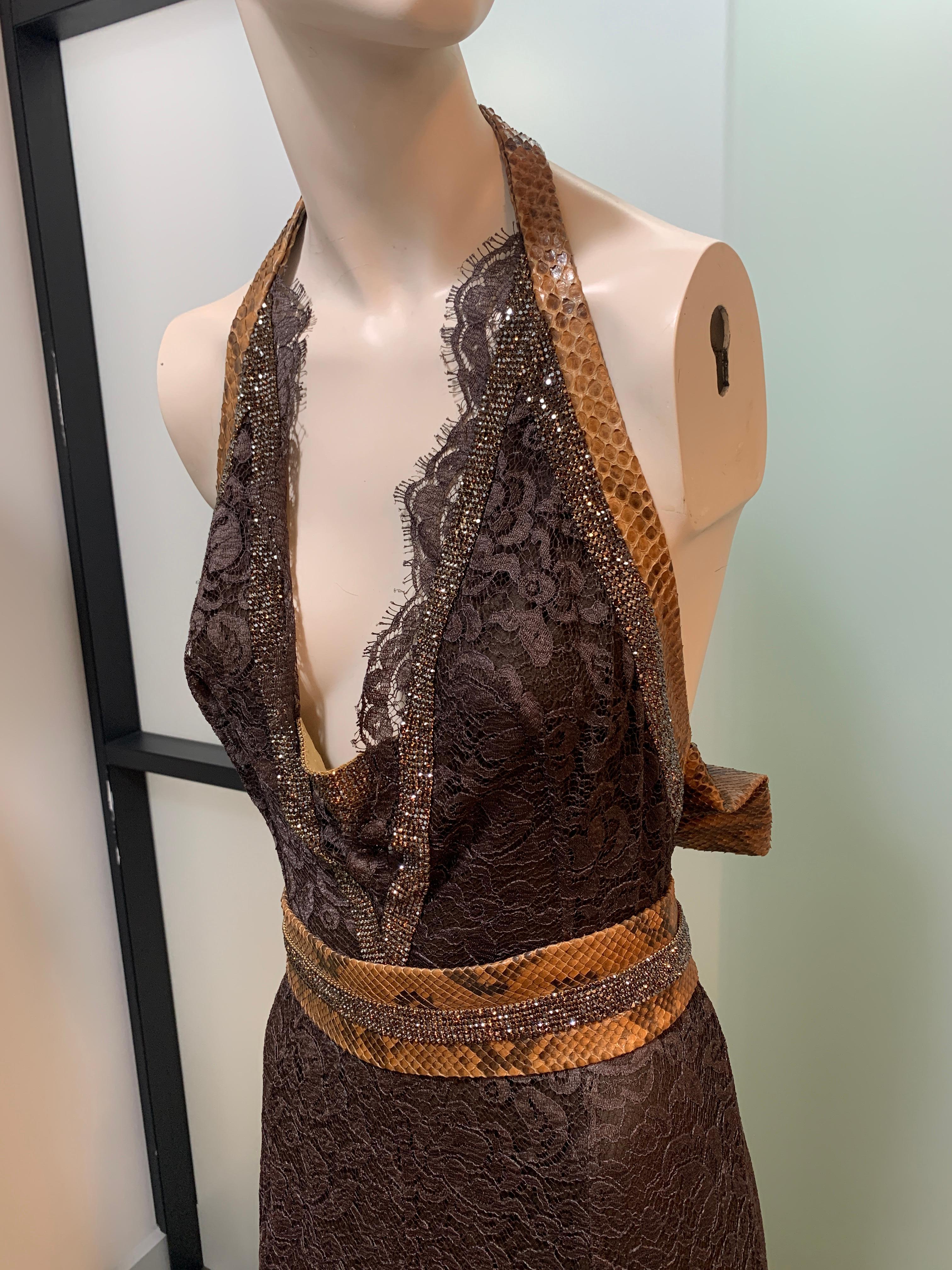 Dolce & Gabbana 2005 S/S Runway Silk Dress Special Piece For Sale 1