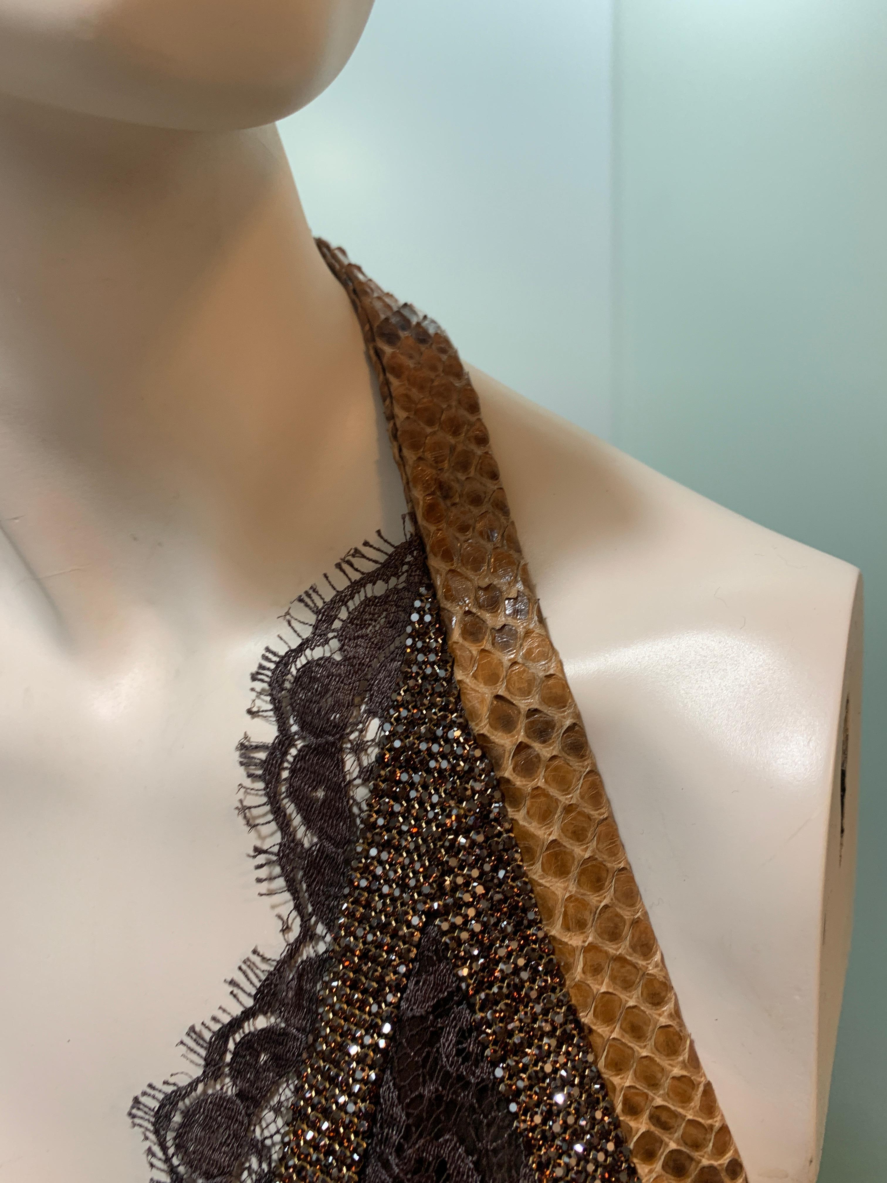 Dolce & Gabbana 2005 S/S Runway Silk Dress Special Piece For Sale 2