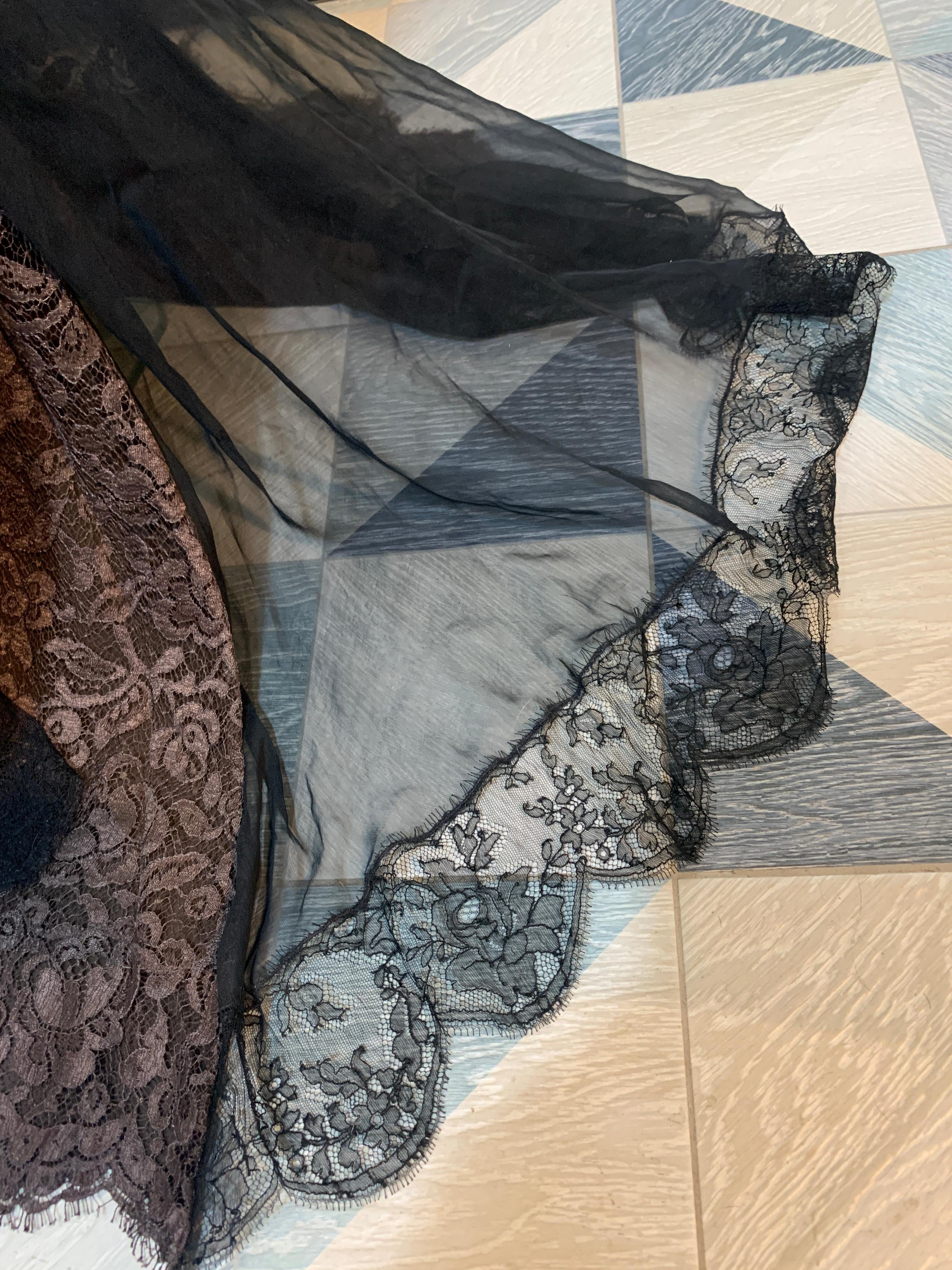 Dolce & Gabbana 2005 S/S Runway Silk Dress Special Piece For Sale 5