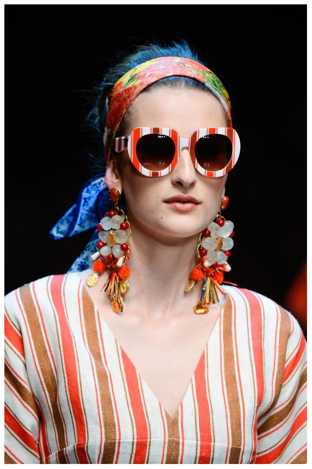 Beige Dolce & Gabbana 2013 SS RTW Sicilia linen Striped dress IT 42 rare D&G runway For Sale