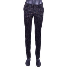 Dolce & Gabbana - 3-Pieces Bee Crown Suit Blue Gold 44