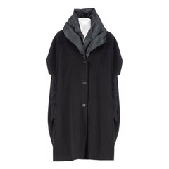 DOLCE & GABBANA 80's Early collections iconic double lined oversize coat