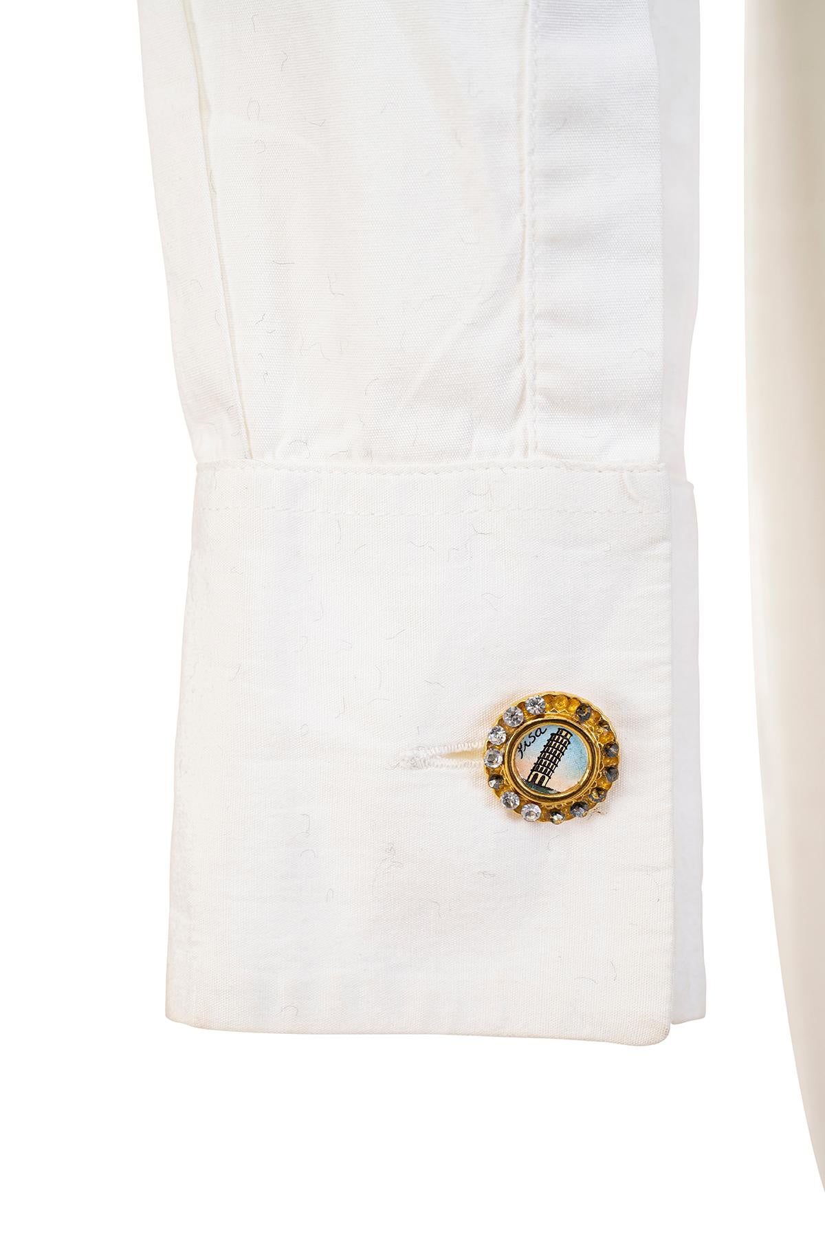 DOLCE & GABBANA 90'S Iconic Shirt with Waistcoat Attached in vendita 3