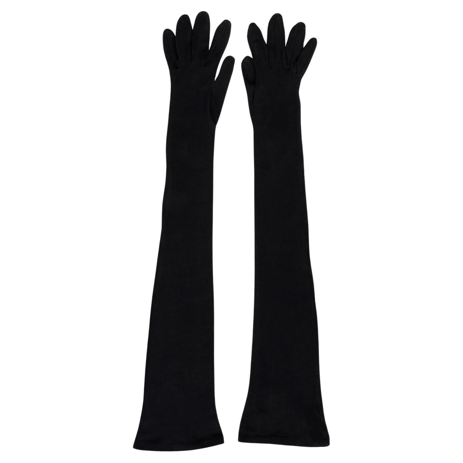 DOLCE & GABBANA 90's Iconic Stretched Long Gloves (Gants longs étirés)