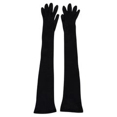 Vintage DOLCE & GABBANA 90'S Iconic Stretched Long Gloves