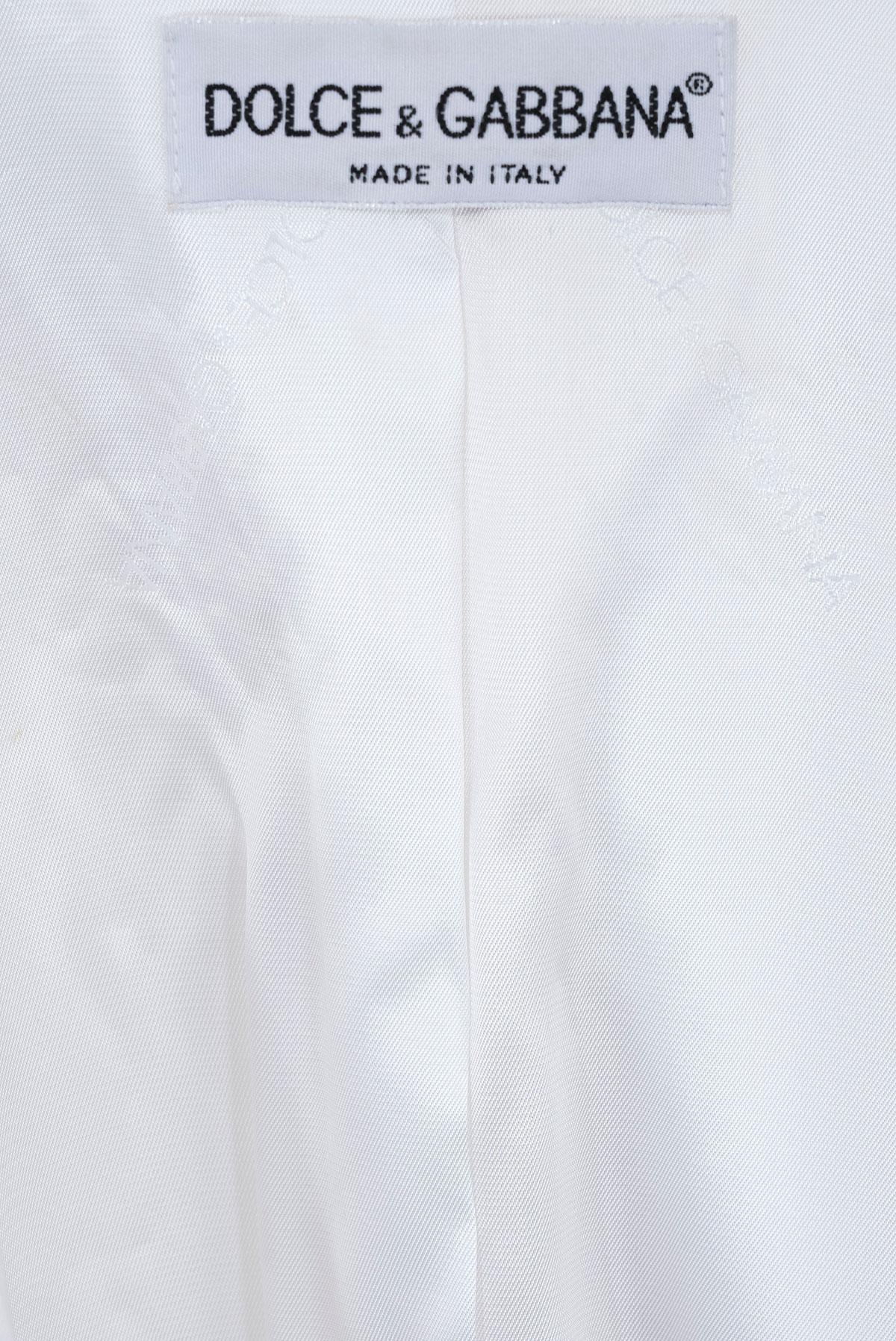 DOLCE & GABBANA 90's Rare Silk Shantung Coat In condizioni ottime in vendita a Milano, MILANO