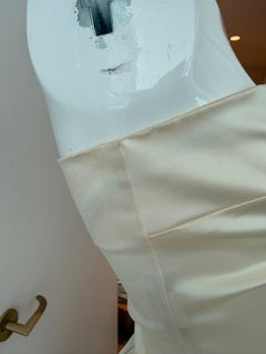 DOLCE & GABBANA 90's Vintage Ivory Corset Top Bridal Wedding 1990's