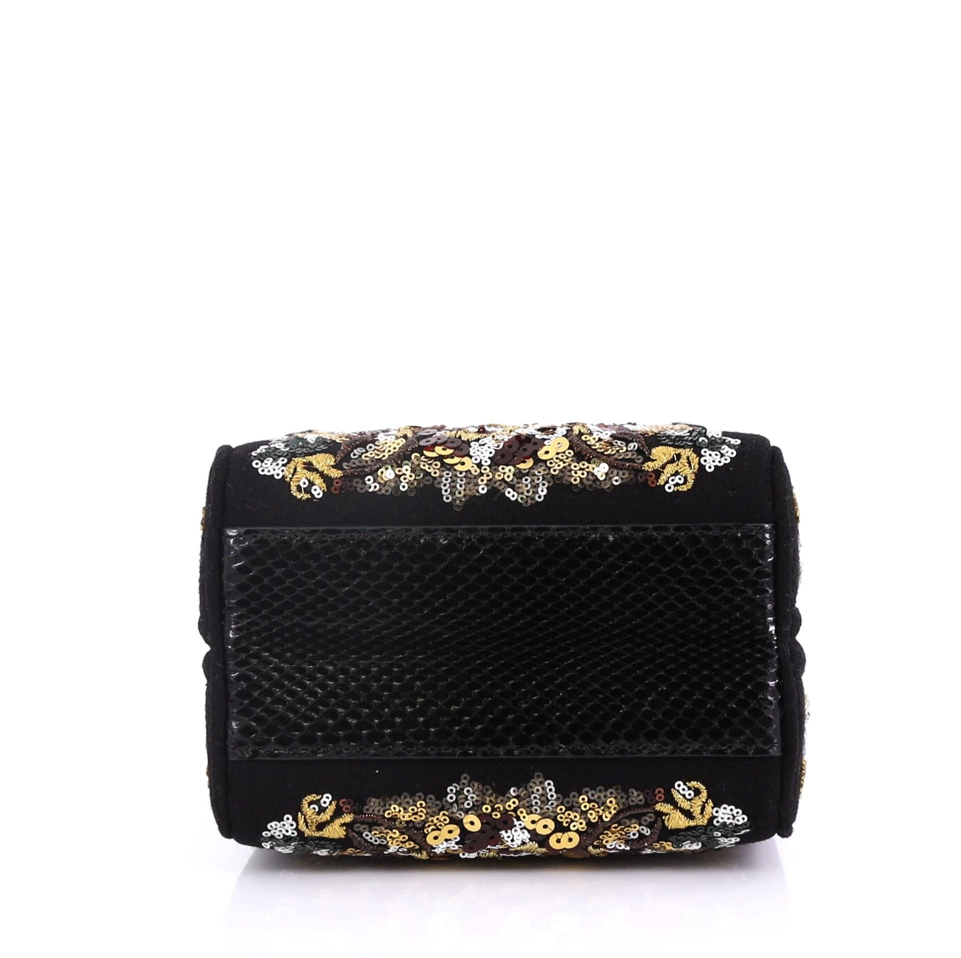 dolce and gabbana embroidered bag