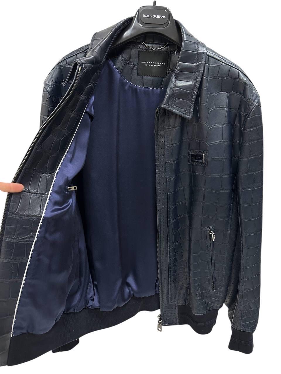 Dolce & Gabbana Alta Sartoria Marine Jacke Sz.48-50 im Angebot 2