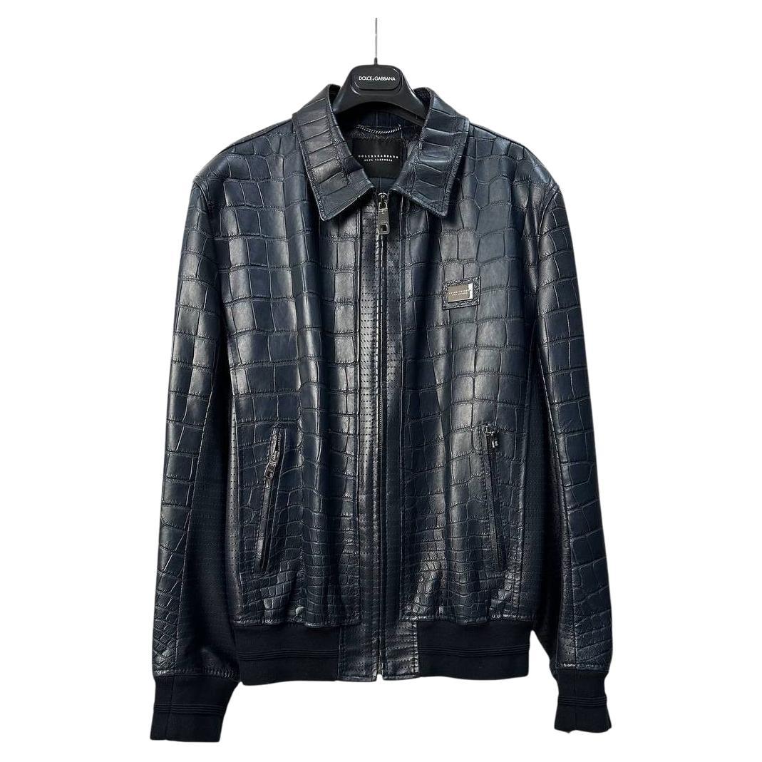 Dolce & Gabbana Alta Sartoria Navy Jacket Sz.48-50