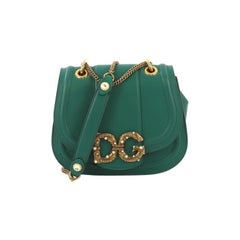 Dolce & Gabbana Amore Crossbody Bag Leather Small