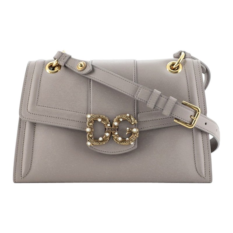 Dolce 
Gabbana Amore Shoulder Bag Leather