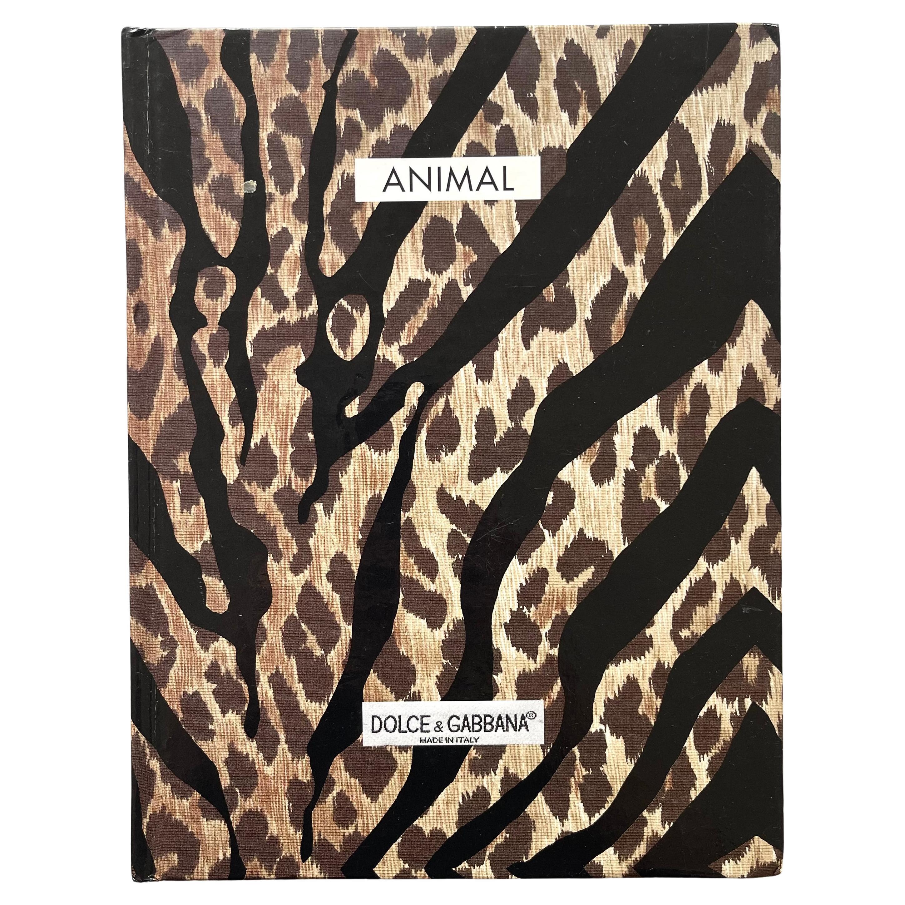 Dolce and Gabbana Animal 1st US edition 1998 (book) For Sale at 1stDibs