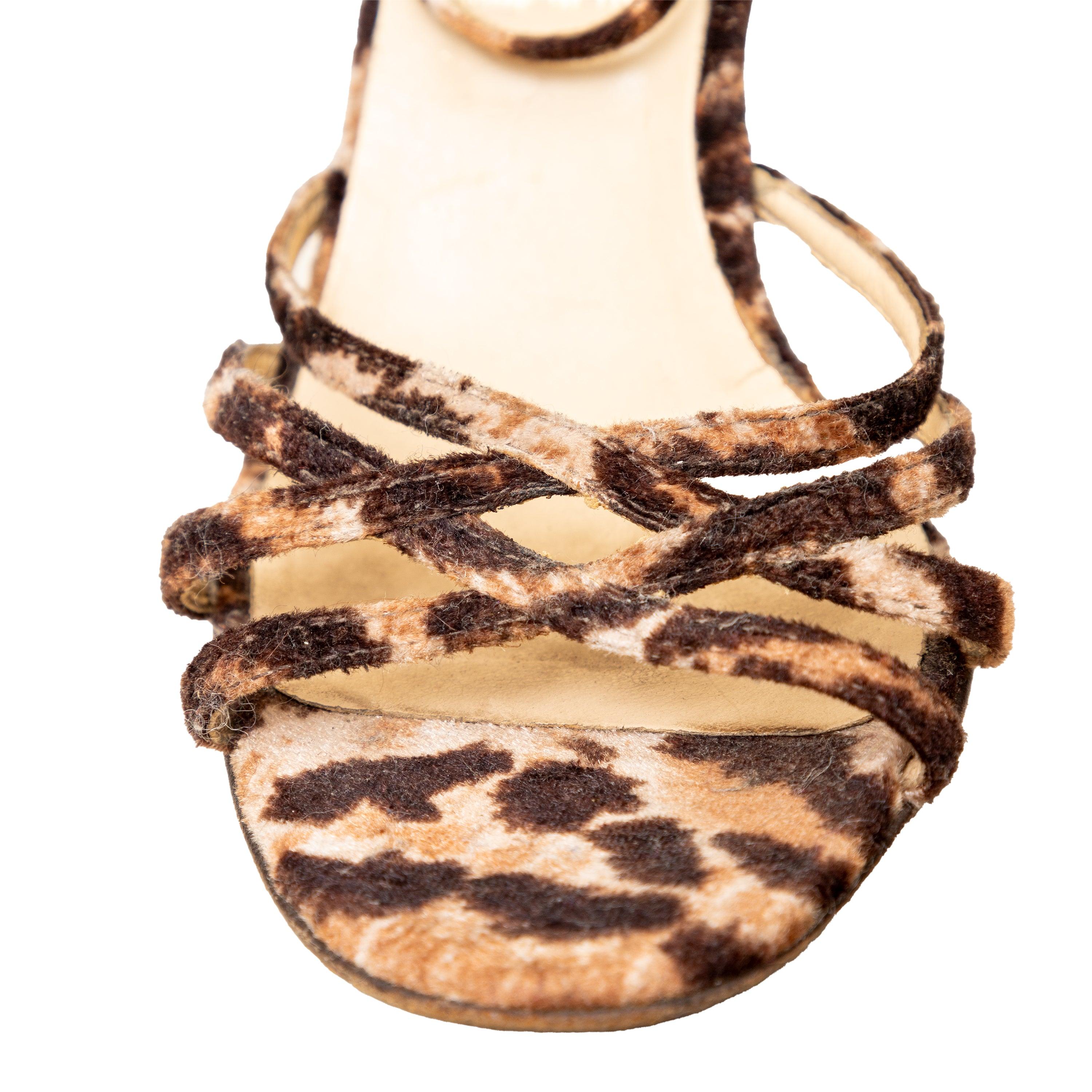 Dolce & Gabbana, tacchi a spillo con stampa animalier - anni '00 in vendita 1