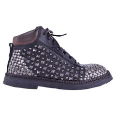 Dolce & Gabbana - Ankle Boots "Cortina" with Studs EUR 40