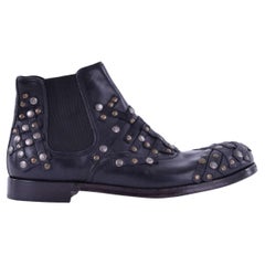 Dolce & Gabbana - Ankle Boots SIRACUSA with Studs EUR 39