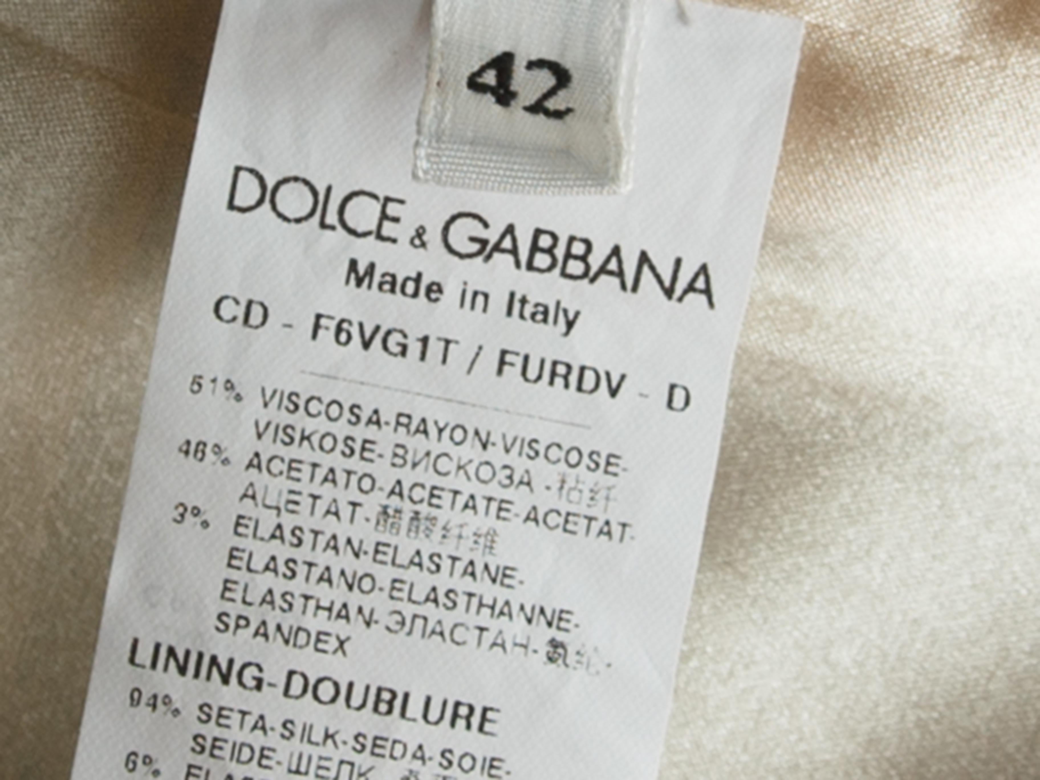 Dolce & Gabbana Aqua Sleeveless Dress In New Condition In New York, NY