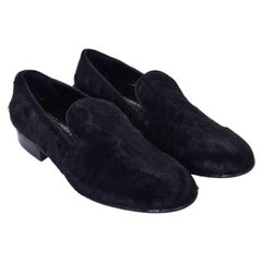 Dolce & Gabbana - Astrakhan Fur Loafer MILANO Black