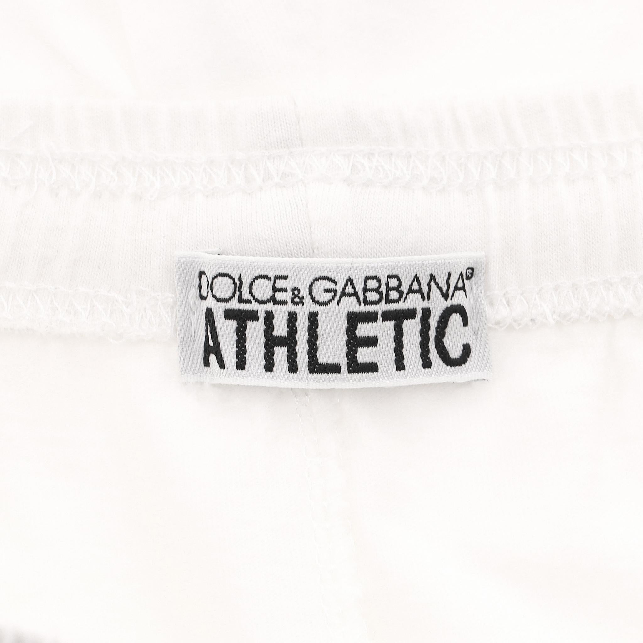 Joggers deportivos de algodón Dolce & Gabbana en venta 1