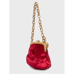 Dolce & Gabbana Autumn 2006 Velvet Clutch Bag