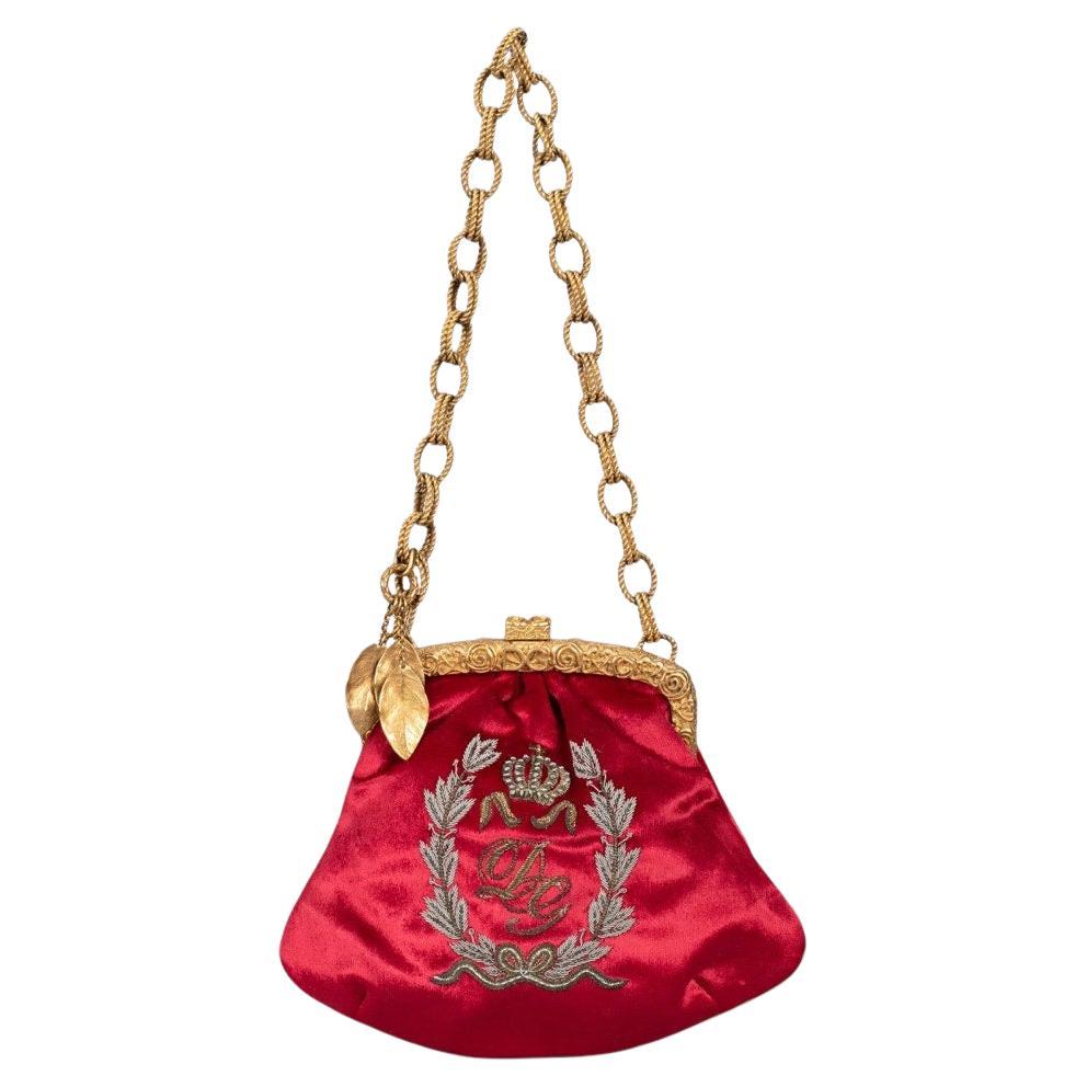 Dolce & Gabbana Autumn 2006 Velvet Clutch Bag