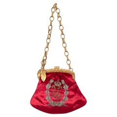 Dolce & Gabbana Autumn 2006 Velvet Clutch Bag