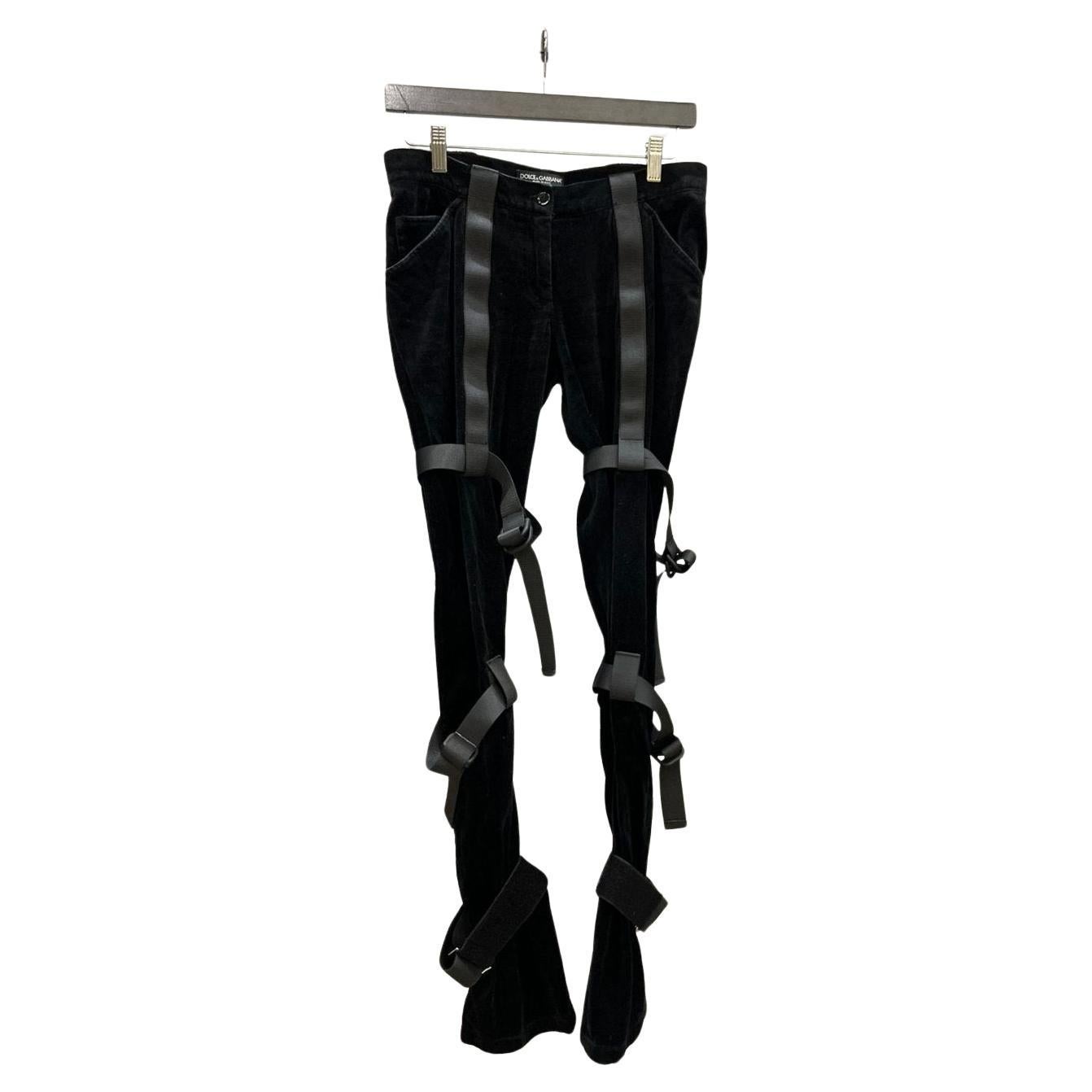 Pantalon bondage Dolce & Gabbana A/H 2003 en vente