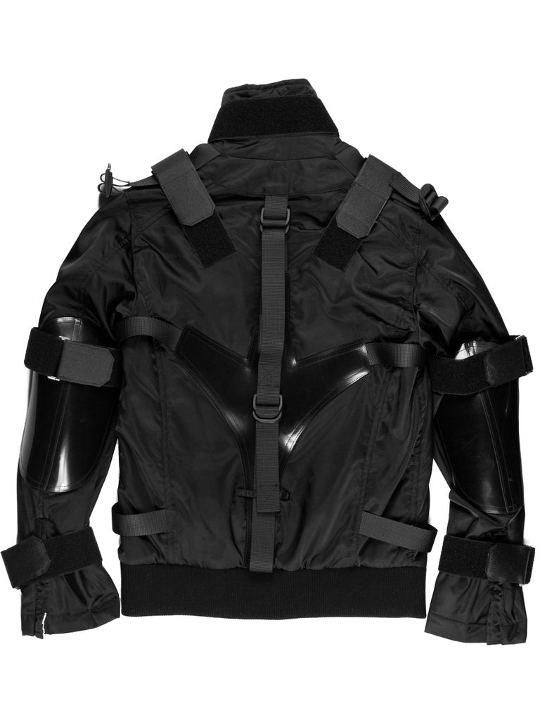 Dolce and Gabbana AW2003 PVC Bondage Bomber Jacket at 1stDibs | bondage ...