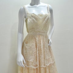 Dolce & Gabbana Baby Pink Lace Dress