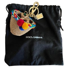 Dolce 
Gabbana bag and keychain charm
