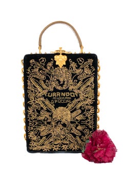 Dolce & Gabbana bag 'Giacomo Puccini Turandot' Alta Moda Summer 2016