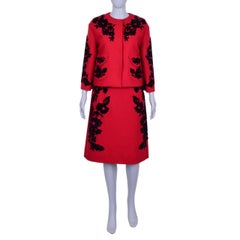 Dolce & Gabbana - Baroque Embroidery Jacket Red