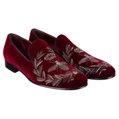 Dolce & Gabbana - Bee and Crown Loafer MILANO Red EUR 40