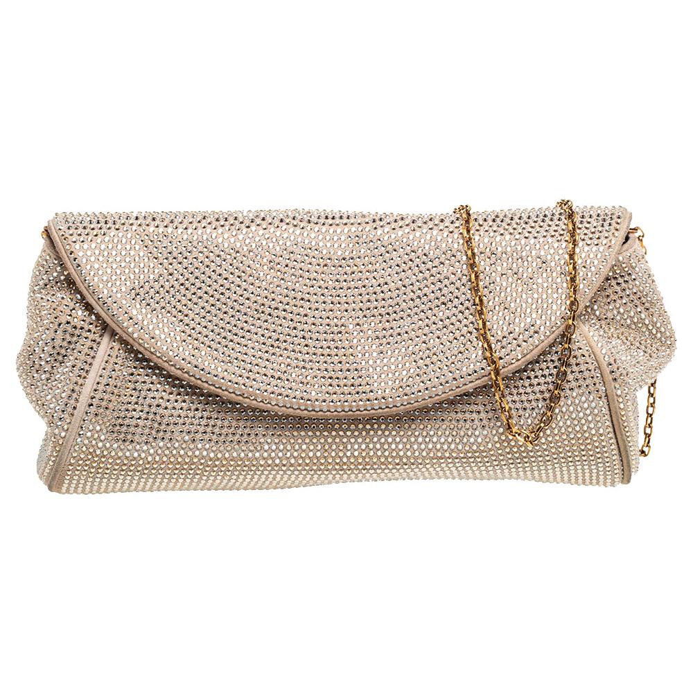 Rococo Shell Lace Clutch