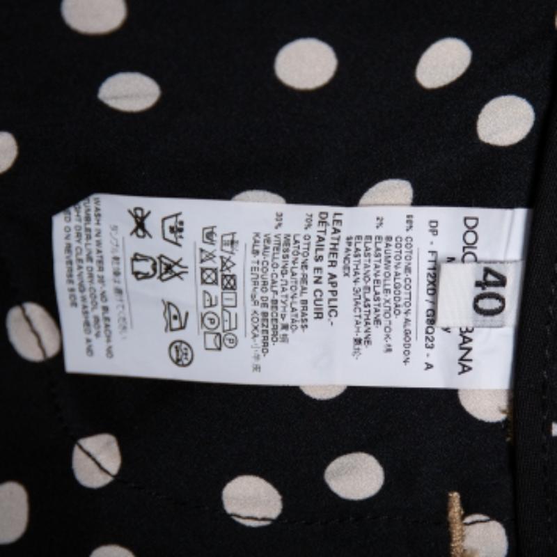 Women's Dolce & Gabbana Beige Denim Cute Fit Jeans S For Sale