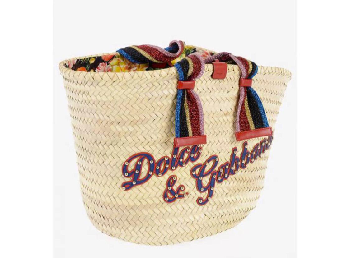 dolce and gabbana beach bag