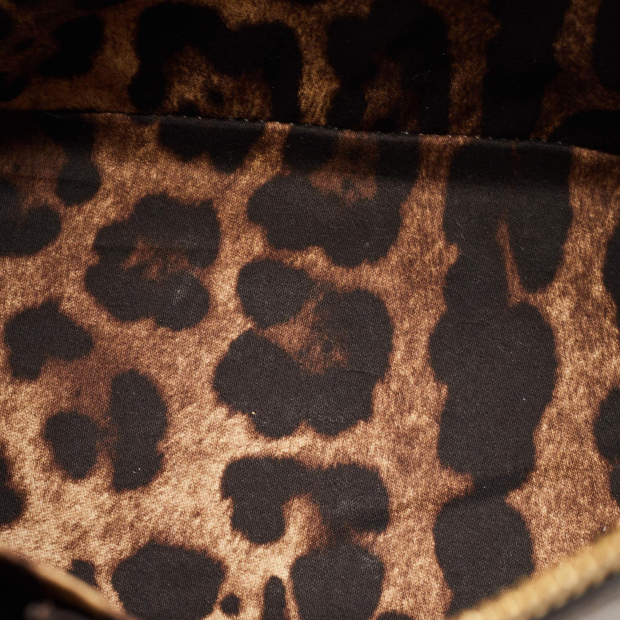 Dolce & Gabbana Beige Leather Miss Escape Tote 3