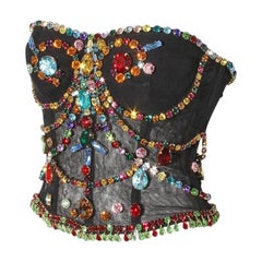 Dolce & Gabbana Bejeweled Corset Spring 2012