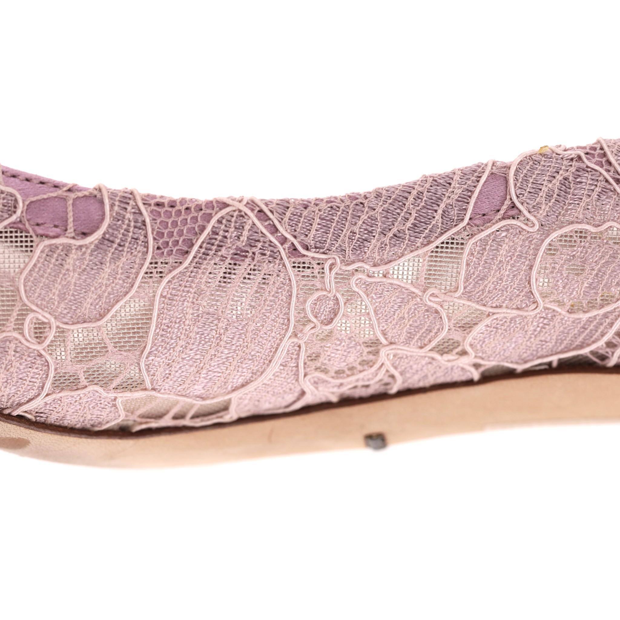 Dolce & Gabbana Bellucci Lace & Crystal Embellished Pumps 3