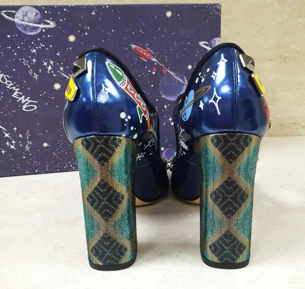  Dolce & Gabbana Bellucci Mary Jane Shoes Pumps In Good Condition In Krakow, PL